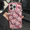 Full-screen Hello Kitty iPhone 17 Fashion Phone Case for iPhone 16 Pro, 15 Pro Max, 13, and 14 Trendy Phones