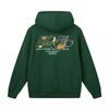 Men's Li-Ning Sports Life Collection Sweatshirts Unisex Canyon Green Hooded (Non-detachable) Moderate