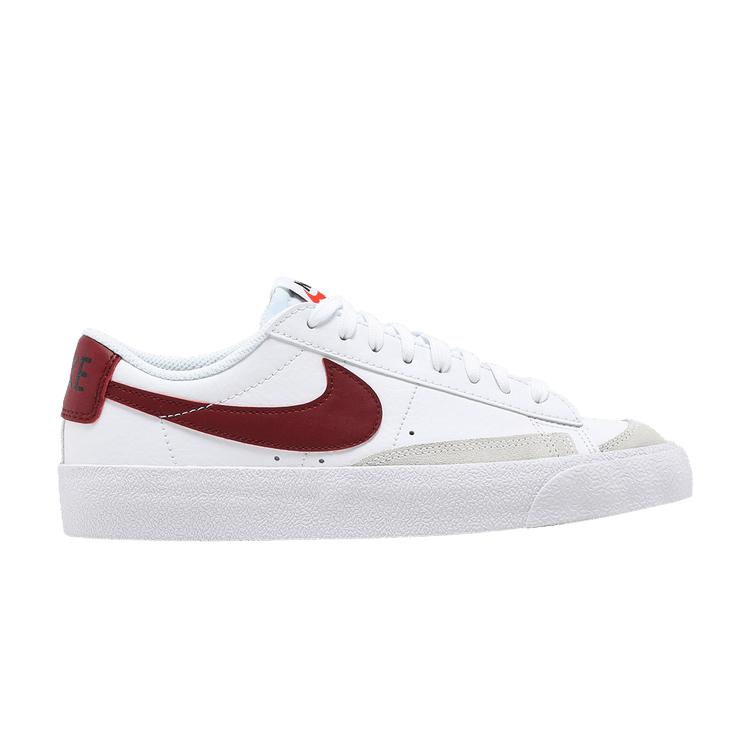 Kids' Sneakers Nike Blazer Low 77 White Team Red (GS) White/Team Red-White-Black