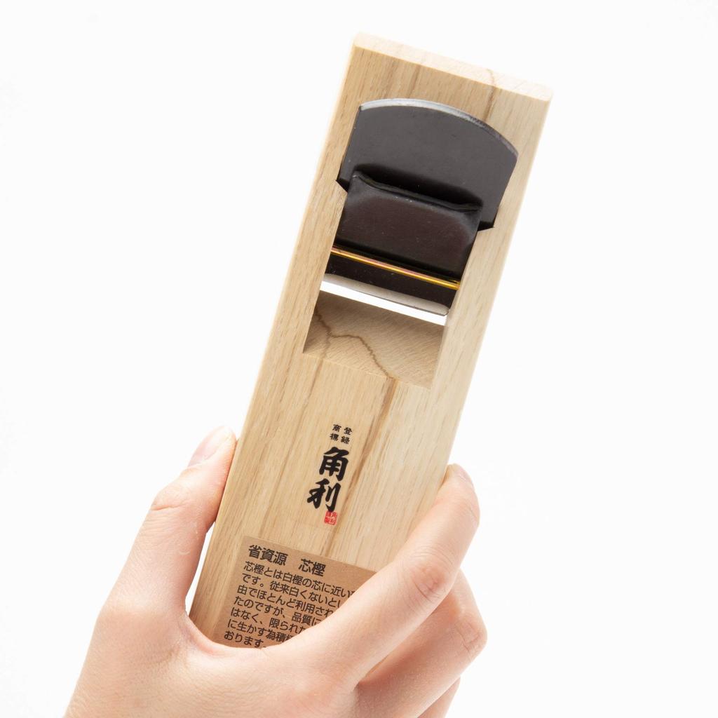 Kakuri Sangyo Mini Hand Plane Shinkashi Wood 42×180mm