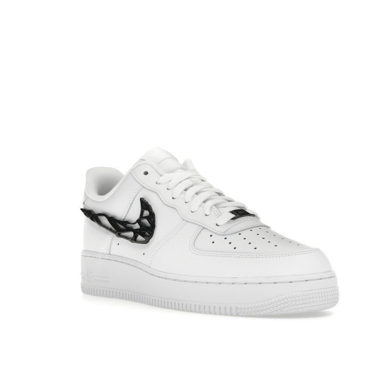 Nike Air Force 1 07 LX Molten Metal Swoosh Pack - Black Women Sneakers White IF1686-101