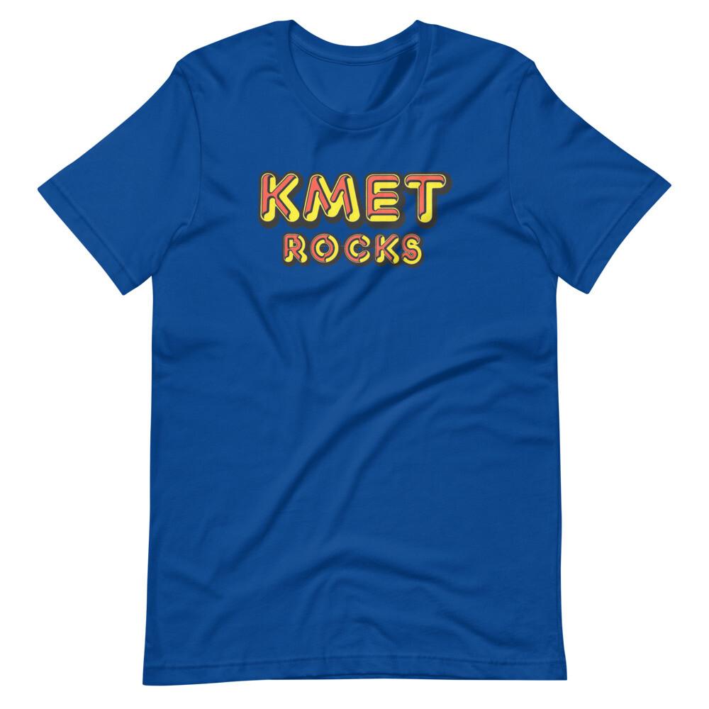 Радиостанция KMET Лос-Анджелес 94.7 Рок Графическая футболка Унисекс футболка