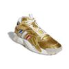adidas Originals Streetball Удобные Универсальные Амортизирующие Прочные Низкие Баскетбольные Кроссовки Мужские Кроссовки Золотой Синий Красный FW0656