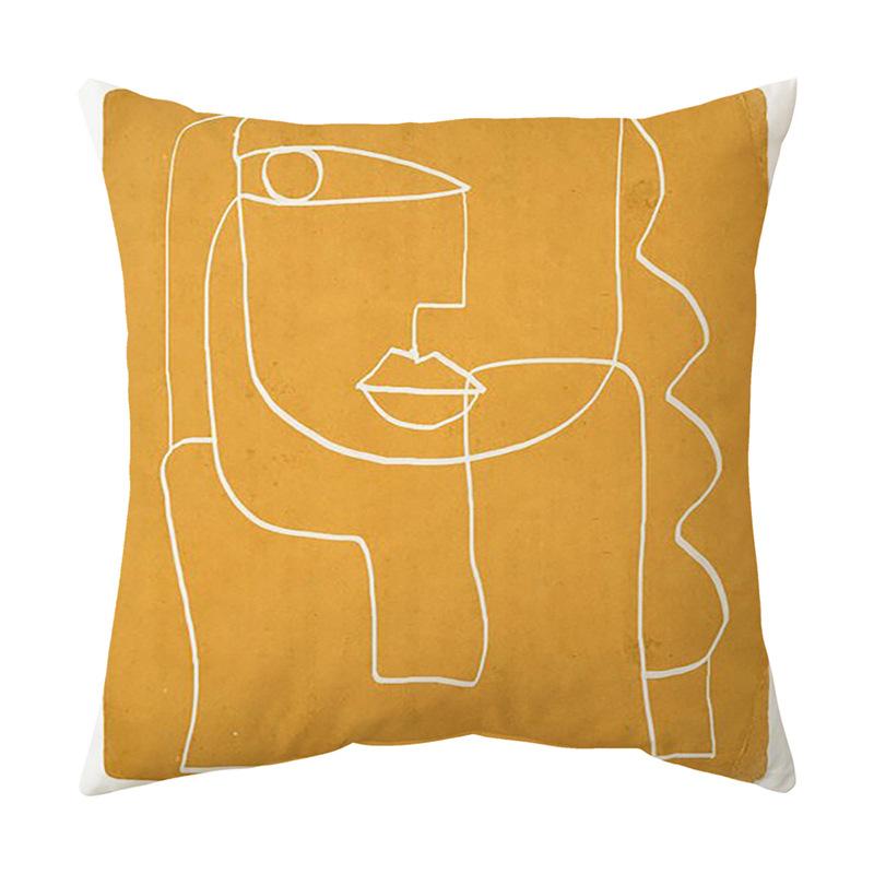 Подушка Абстрактная Подушка для дивана Наволочка с принтом Чехол для подушки Офисная подушка Дом