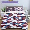 Spiderman Kaleidoscope Print 3Pcs Bedding Setduvet Cover With 2 Bedropillowcase Home Birthday Gift