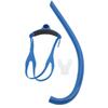 Swimming Front Mounted Snorkel with Silicone Mouthpiece Swim Training Breath GearBlue