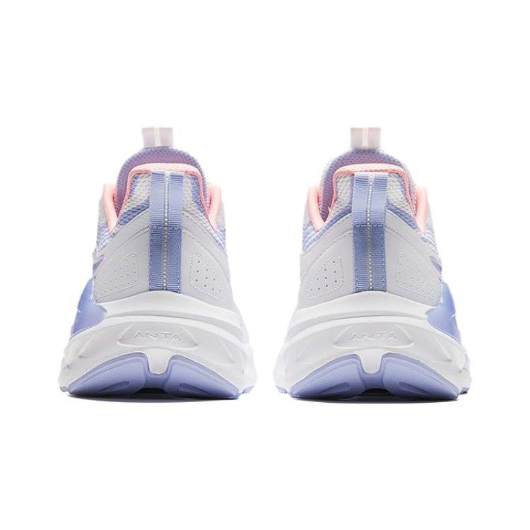 Anta Детские удобные кроссовки с круглым носком, защитой от ударов и низким верхом для бега, детские кроссовки белые 322415508-2