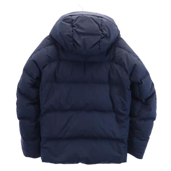 Uniqlo Бесшовная пуховая куртка S Темно-синяя Мужская Б/У