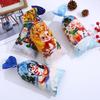 50/100Pcs Christmas Gift Bags Christmas Decorations For Home 2025 Xmas Gifts New Year 2026 Santa Claus Snowman Packaging Bags