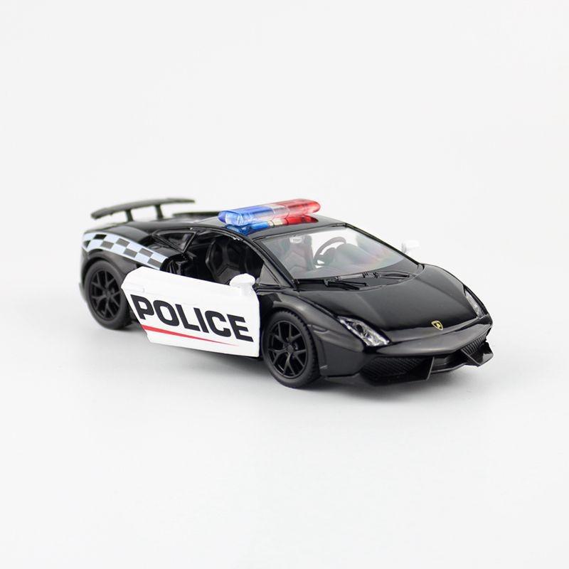 Police Gallardo Car Alloy Model Toy For Play And Enthusiasts Display