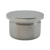 4 PCS 316 Stainless Steel Hand Rail End Cap Mirror Polished Cable Railing 25.4mm Handrail End Cap for Home Improvement
