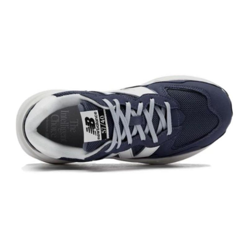 New Balance Kids Navy Blue Low Top Casual Shoes Comfortable Wear Resistant Breathable GC5740VA