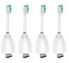 Сменные насадки WyFun для электрических зубных щеток Philips Sonicare Standard с набором из 4 зубных щеток e-Series, Размер, Насадки, (HX7012/05)