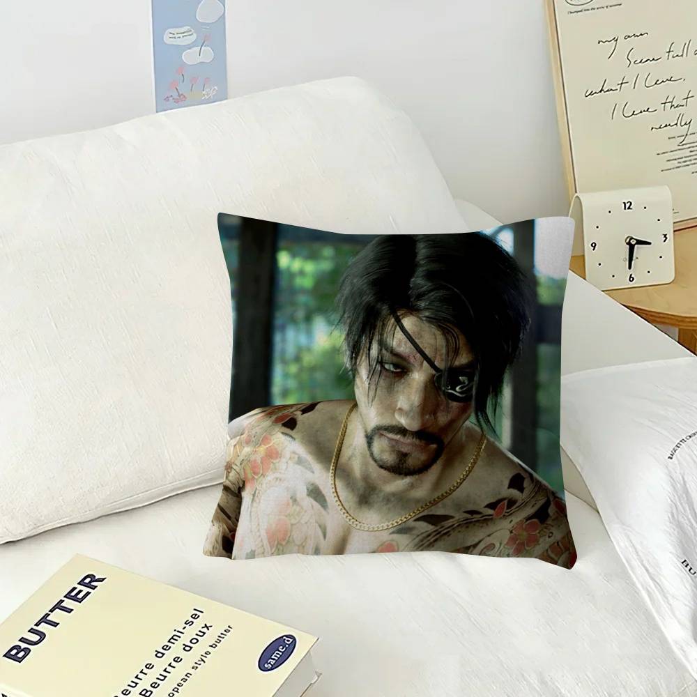 Anime Goro majima yakuza meme  pillow cover sofa cushion cover home room decoration children gift