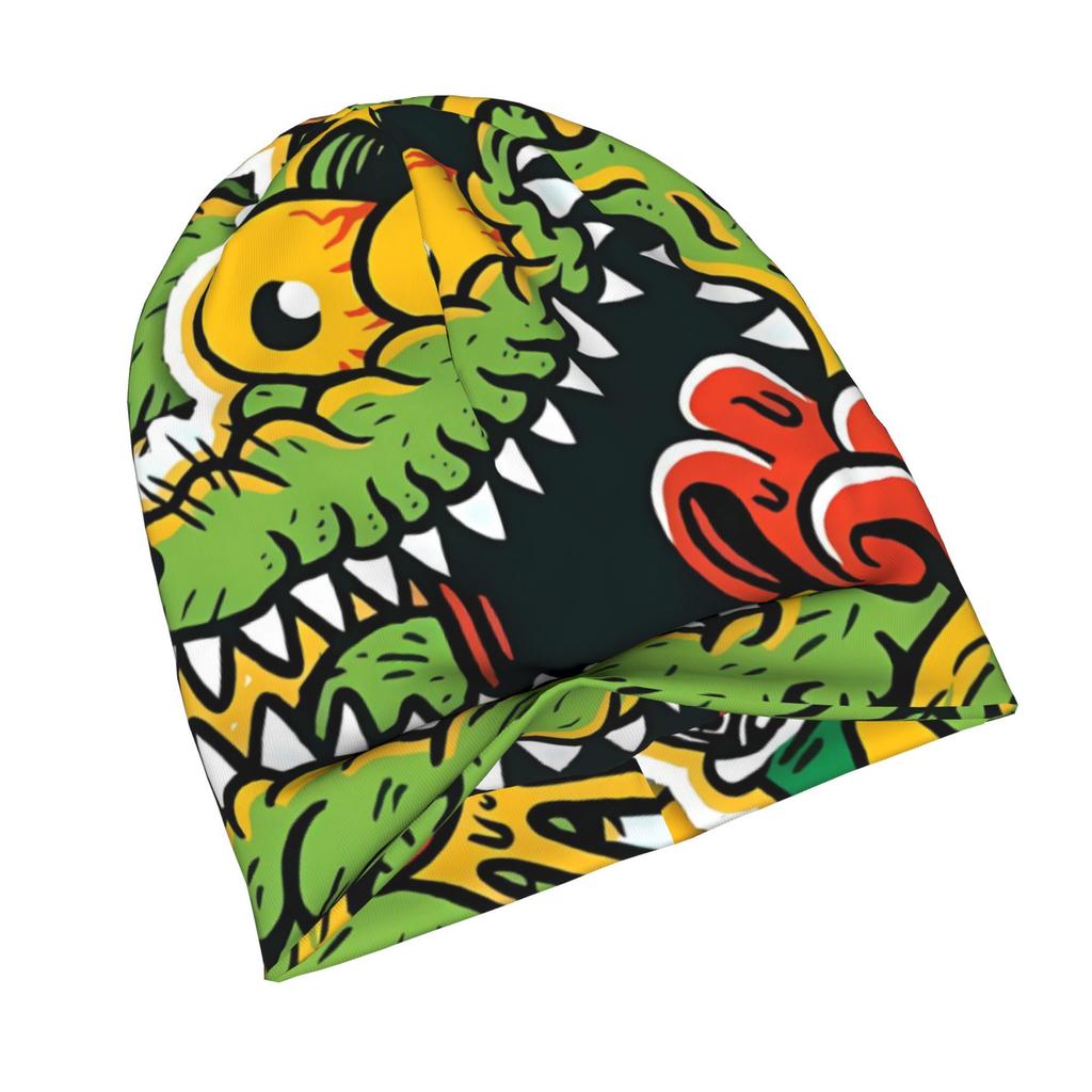 ZLIENSZUS Adult Rat-Themed Beanie Hat - 2D Flat Printing Suitable for Morning Commutes & Evening Walks, Urban Fashion with Rat, Stylish for and, Casua