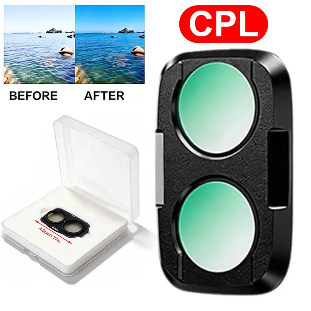 Magnet Camera Lens Filters Kit for DJI Osmo Pocket 4 PRO CPL1/4 Black Mist Filters Set Anti Scratch Optical Glass Accessory Len