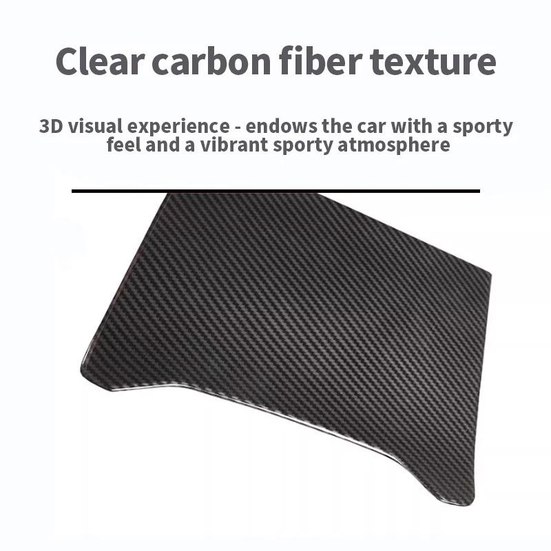 For BMW X5 G05 X7 G07 -2026 ABS Carbon Fiber Gears Frame Cup Holder Gear Panel Covers Trim Interior Car Accessories