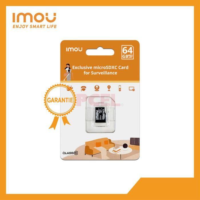 Carte mémoire - MicroSD - NAND de 64 Go - Classe 10-Imou