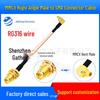 RG316 MMCX to SMA Female Coaxial Adapter Cable for Wireless Network Routers