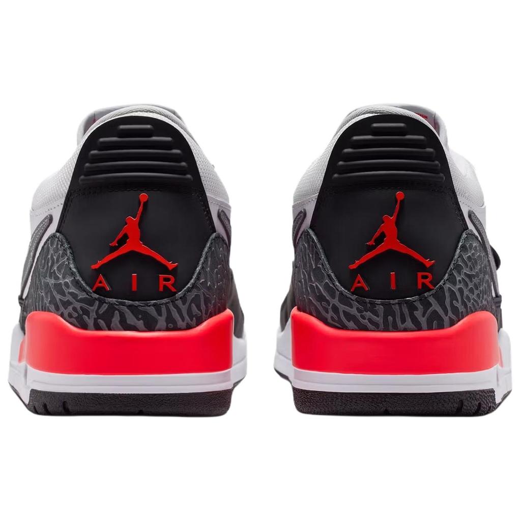 Кроссовки Air Jordan Legacy 312 Low CD7069-113 Белый Инфракрасный Ретро Баскетбольные