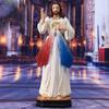 Фигурки Иисуса Священные 3D Классические Религиозные Коллекционные Настольные Фигурки Иисуса на День Благодарения День Рождения Вечеринку Офисы Дом Гостиная
