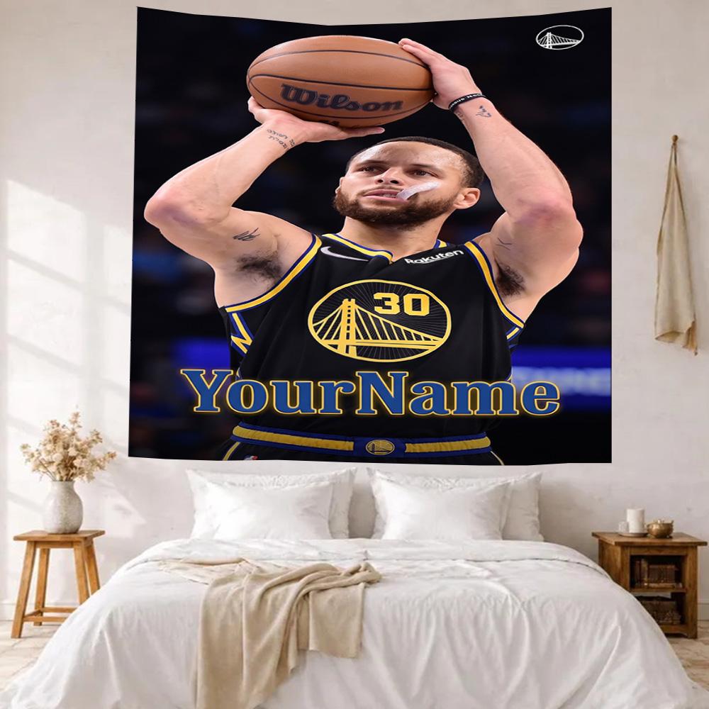 Curry Custom Your Name Wall Decor Tapestry Art For Pet Memorial Birthdaywedding Party Backdrop Family Gift