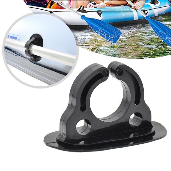 2Pcs Paddle Holders Portable High Strength Anti-Slip Fixed Oars Lightweight Kayak Canoe Paddle Holder Clips Water Sports Accessory