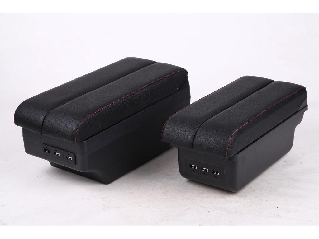 Ford Figo Center Console Armrest Storage Box - Modified Car Accessory.