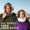 Зимний утолщенный трехпредметный набор шапка, шарф, перчатки, парный, для путешествий на открытом воздухе, рождественский подарок