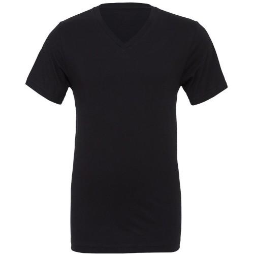 Canvas Mens Jersey Short Sleeve V-Neck T-Shirt