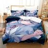 3D Anime The Ryuo's Work Is Never Done! Printed Bed Set Duvet Cover Pillowcase Bedding Set Bed Linen Sheet Quilt Cover Full Size