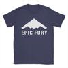 Operation Epic Fury 2026 Unisexs T Shirt  Vintage Tee Shirt Short Sleeve Round Collar TShirts 100 Cotton Unique Clothes