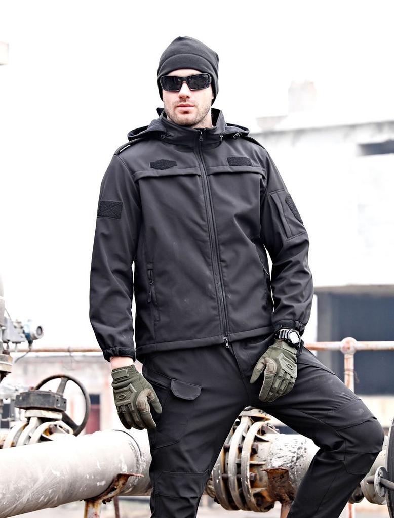 Утепленный флисовый костюм Softshell Sharkskin