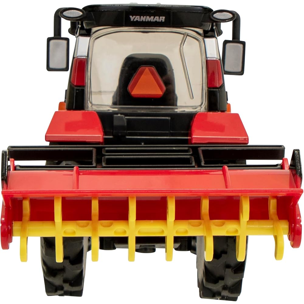 Maruka Yanmar Tractor YT3 Series Toy for Ages 3 and Up, Durable Design, Interactive Play