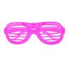 Kids Glow-in-the-Dark Glasses 3 Light Modes Light-Up Frames Battery-powered Heart Shape Cosplay