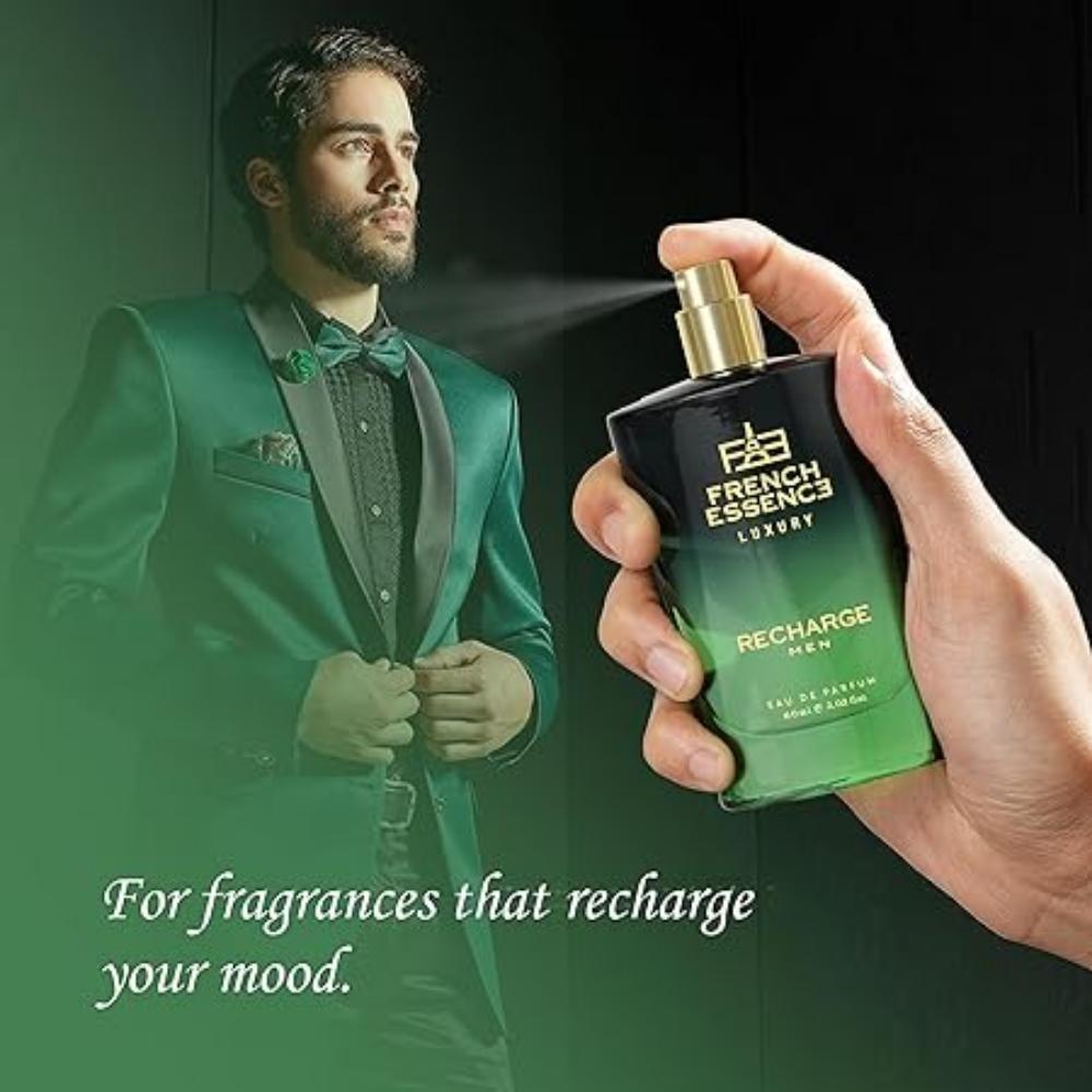 French Essence Luxury Noir парфюм для мужчин, 60 мл | Пачули, Лаванда Стойкий парфюмерный аромат EDP