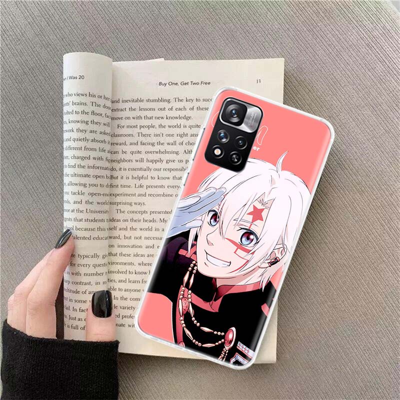 Чехол для телефона D Gray Man Ален Уокер для Xiaomi Redmi Note 14 13 Pro Plus 5G Чехол 13C 14C 12 12C 9 9T 9C 10 10C 8 7 6 10A 9