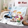 The Jetsons 2D Flat Pattern Flannel Blanket High quality All Seasons Warmth and Comfort Perfect for Christmas Gifts.DMT0925276