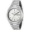 Men's SNXF05 5 Automatic White Dial Stainles