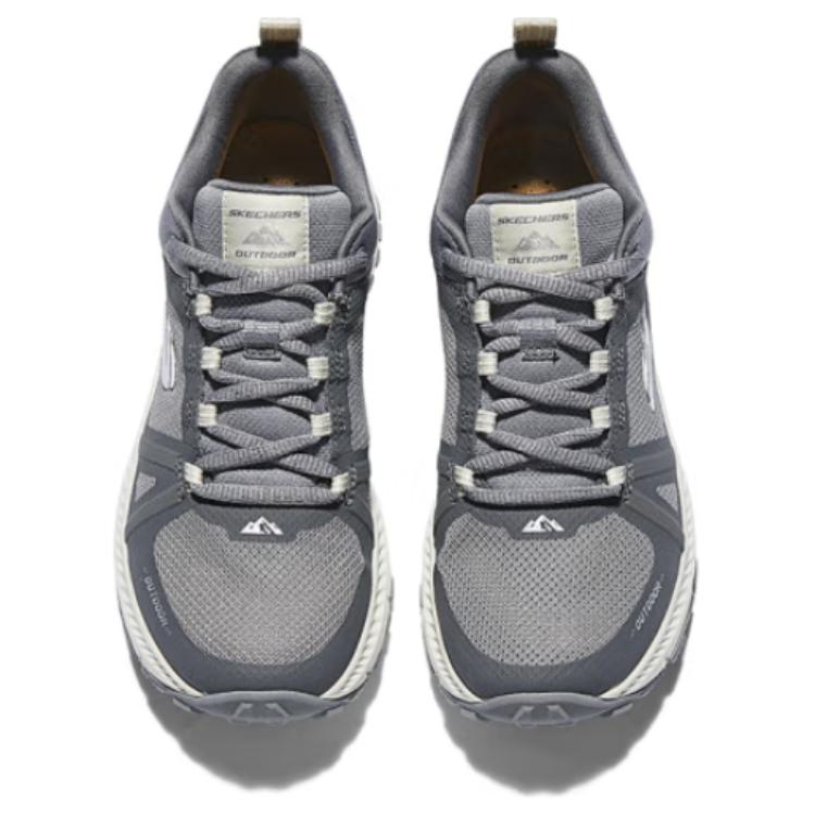 Skechers Женские уличные удобные универсальные дышащие поддерживающие с амортизацией низкие повседневные кроссовки для бега женские кроссовки Серый 180154-GRY