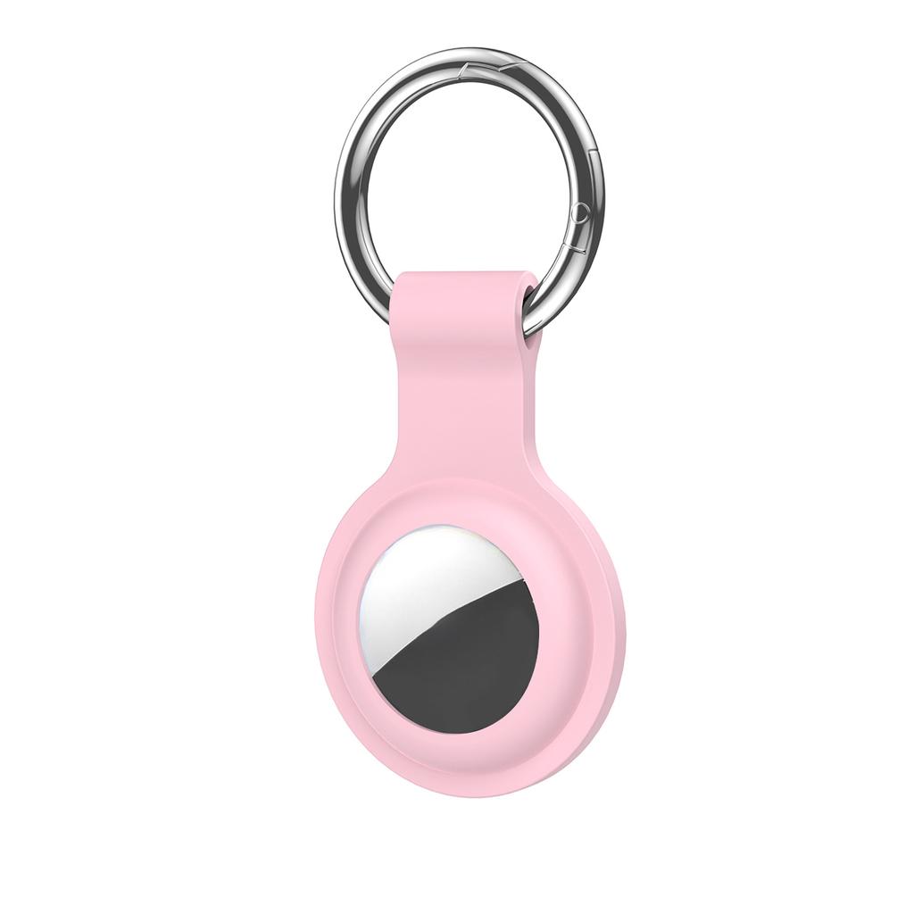 Чехол для Apple Airtags Case Liquid Silicone Protective Shell Tracker Accessories Anti-scratch Sleeve Keychain Air Tag Case