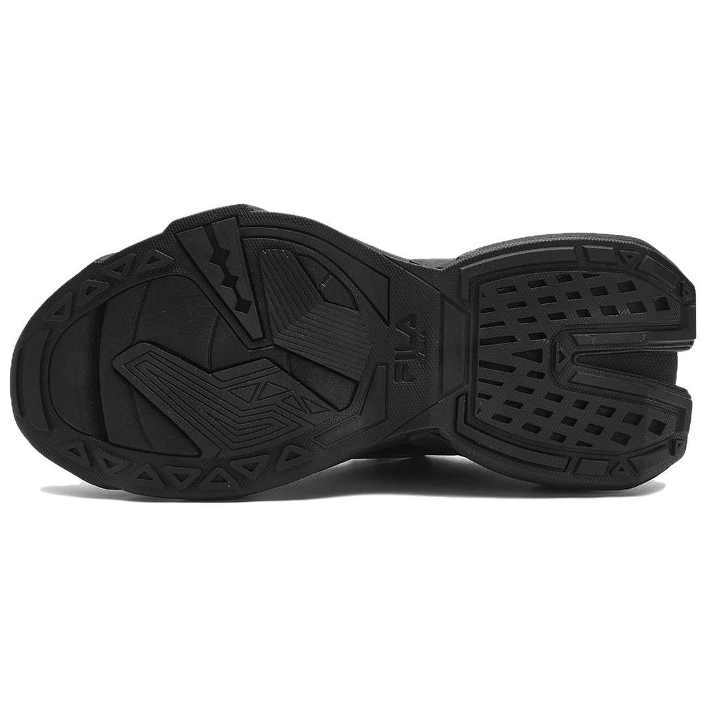 Fila Fusion TI-22 Ткань Синтетическая кожа Универсальные Удобные Повседневные Амортизирующие Легкие Низкие Кроссовки в стиле 'Dad Shoes' Женские кроссовки Черный T12W411101FBK
