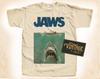 Jaws V1 T-Shirt Vintage Natural color Men's T-Shirt DTG Digital Print SIZES S M L XL 2XL 3XL 4XL 5XL