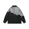 Unisex Vintage Washed Denim Jacket Oversized Streetwear Outerwear Men Women Fall 2026