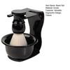 3-In-1 Beard Grooming Kit with Shaving Brush Soap Bowl Stand Ergonomic Design Beard Care Set Shaving Tools for Facial Care And Travel Use