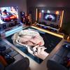 1pc Kpop Print Area Rug - Soft, Washable Non-Slip Indoor Mat for Office Chairs, Living Room, Home Office Decorative Rug