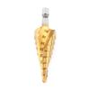 High Speed Steel Stepped Cone Drill Bit Titanium Coated Hole Saw  Power Tools