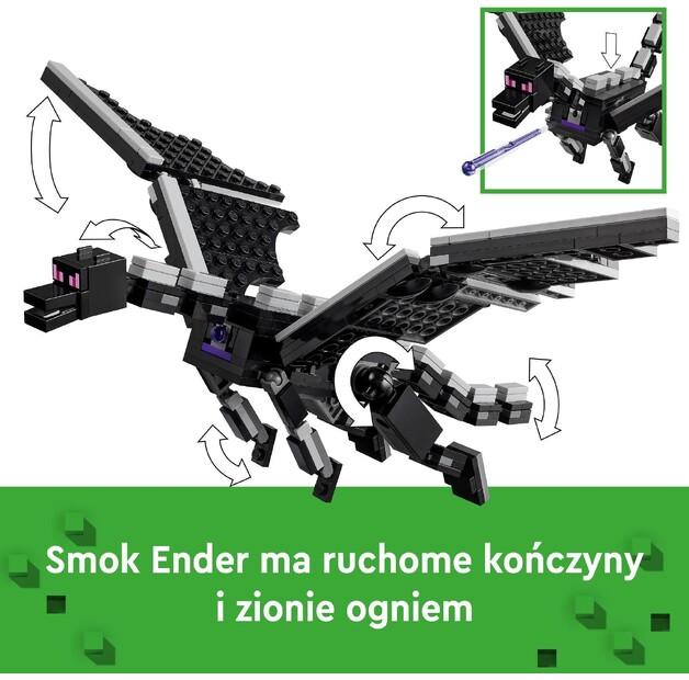 LEGO Minecraft 21264 Дракон Кресу и корабль Кресу