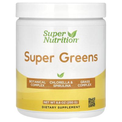 Super Nutrition, Super Greens, 8,8 унций (250 г)