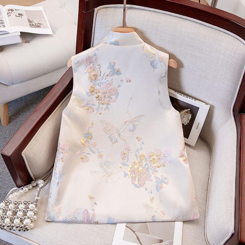 Sibaishe Women's New Chinese Style Vest